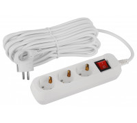 Удлинитель с выключателем Эра  UDL-16-3100-ES