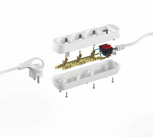 Удлинитель с выключателем Эра UDL-16-3100-ES