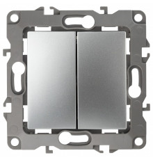 Переключатель перекрестный двухклавишный без рамки Эра Эра 12 12-1112-03