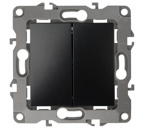 Переключатель перекрестный двухклавишный без рамки Эра Эра 12 12-1112-05