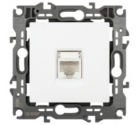Розетка Ethernet RJ-45 без рамки Эра Эра 12 12-3107-01М