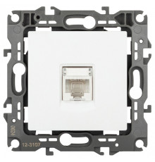 Розетка Ethernet RJ-45 без рамки Эра Эра 12 12-3107-01М