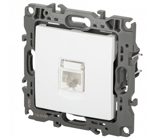 Розетка Ethernet RJ-45 без рамки Эра Эра 12 12-3107-01М