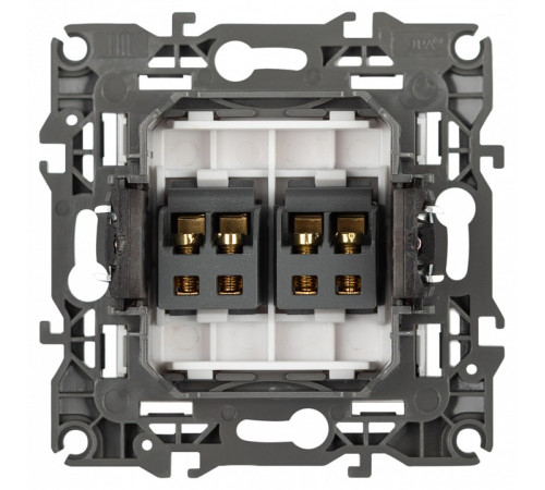 Розетка акустическая без рамки Эра Эра 12 12-3112-01М