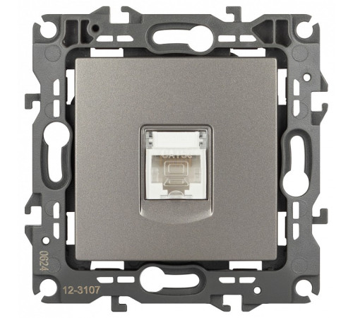 Розетка Ethernet RJ-45 без рамки Эра Эра 12 12-3107-16