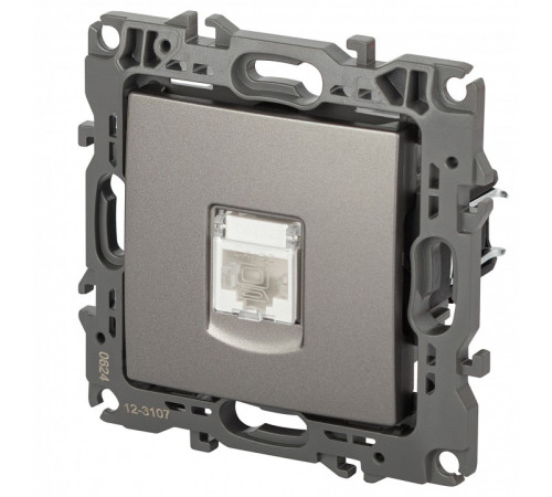 Розетка Ethernet RJ-45 без рамки Эра Эра 12 12-3107-16