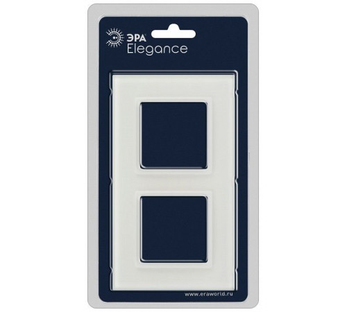 Рамка на 2 поста Эра Эра Elegance 14-5102-01М