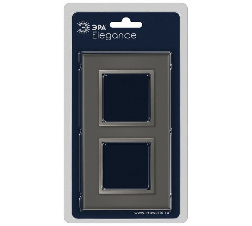 Рамка на 2 поста Эра Эра Elegance 14-5102-16
