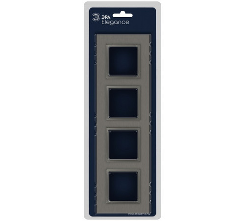 Рамка на 4 поста Эра Эра Elegance 14-5204-16