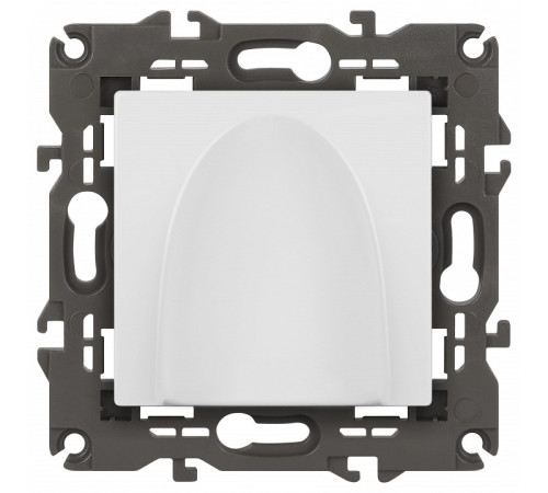 Розетка для вывод кабеля без рамки Эра Эра Elegance 14-6003-01М