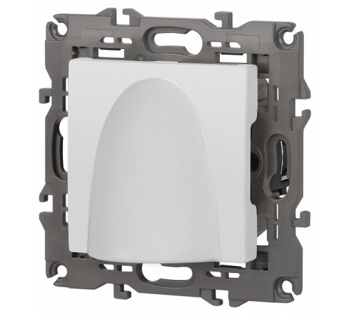 Розетка для вывод кабеля без рамки Эра Эра Elegance 14-6003-01М