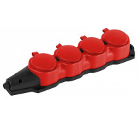 Колодка Эра  KX-4e-RED-IP44