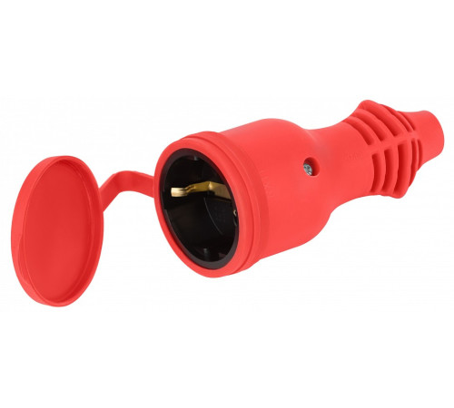 Розетка с заземлением Эра RX11-R-IP44