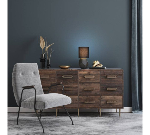 Настольная лампа декоративная Escada Diona 10205/T Black