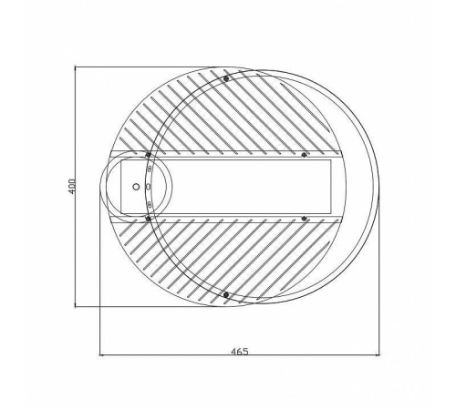 Накладной светильник Escada Concept 10226/3LED ROUND