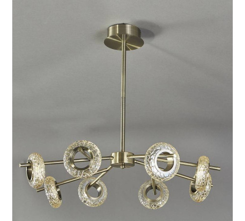 Люстра на штанге Escada Gravity 10252/8LED Brass