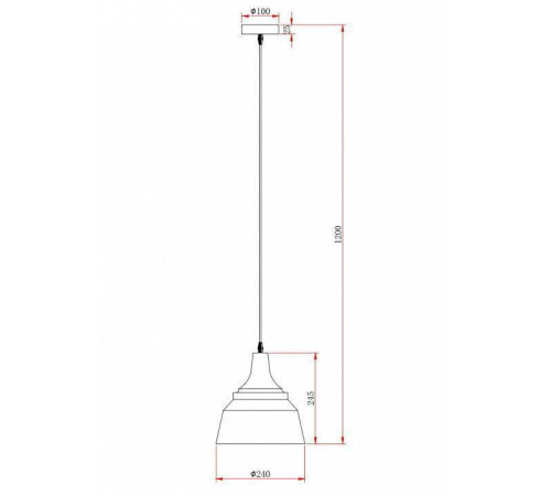 Подвесной светильник Escada Aries 1102/1S