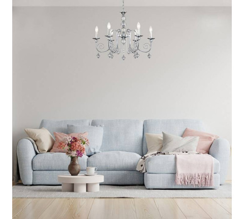 Подвесной светильник Escada Shine 678/6PL Chrome