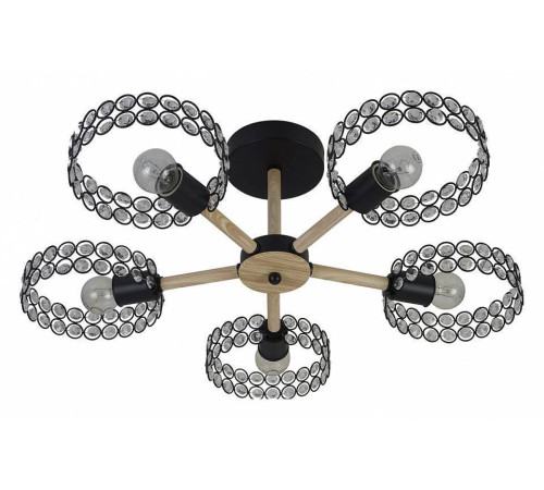 Люстра на штанге Escada Banjo 679/5P Black