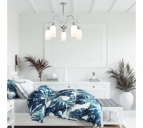 Люстра на штанге Escada Ode 686/5PL Chrome