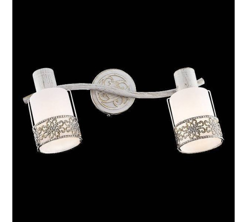 Спот Eurosvet Silvia 20025/2 белый с золотом