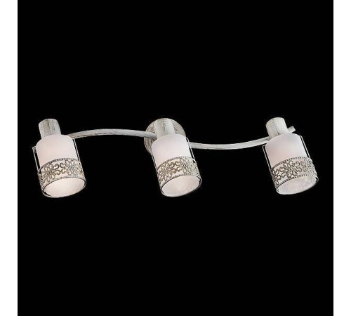 Спот Eurosvet Silvia 20025/3 белый с золотом