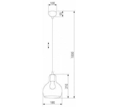Подвесной светильник TK Lighting Mango 601 Mango 1