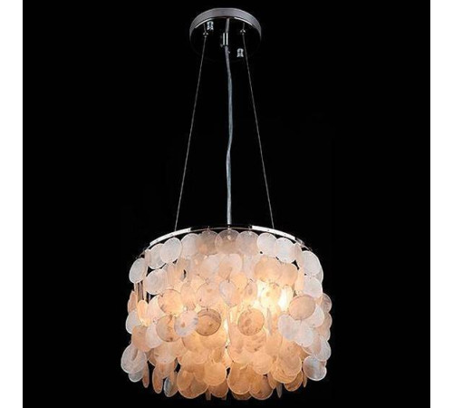 Подвесная люстра Eurosvet Sandra 60005/3 хром/перламутр