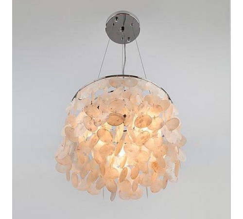 Подвесная люстра Eurosvet Sandra 60005/3 хром/перламутр