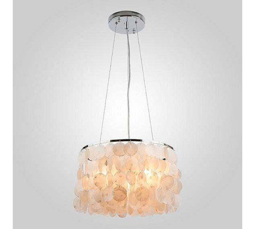 Подвесная люстра Eurosvet Sandra 60005/3 хром/перламутр