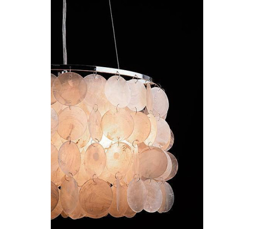 Подвесная люстра Eurosvet Sandra 60005/3 хром/перламутр