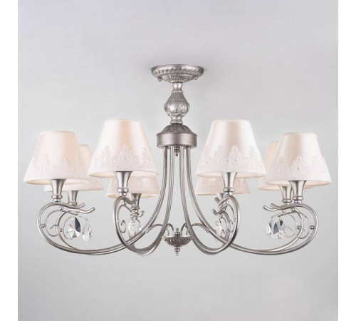 Люстра на штанге Eurosvet Incanto 60069/8 серебро