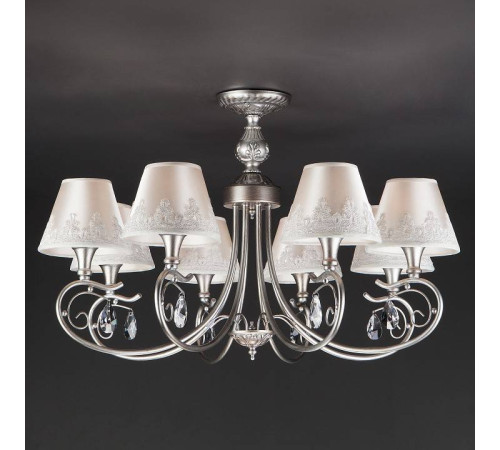 Люстра на штанге Eurosvet Incanto 60069/8 серебро