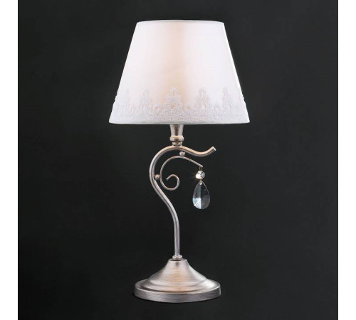 Настольная лампа декоративная Eurosvet Incanto 01022/1 серебро