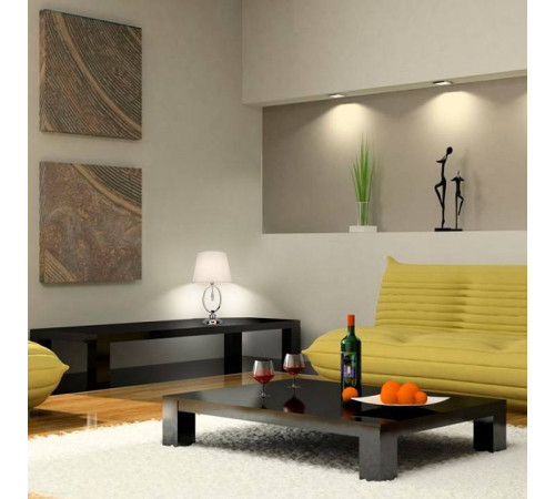 Настольная лампа декоративная Eurosvet Madera 01055/1 хром/прозрачный хрусталь Strotskis