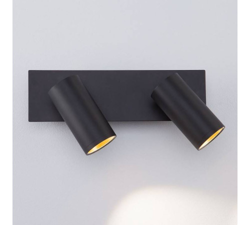 Бра Eurosvet Fleur 20066/2 LED черный/золото