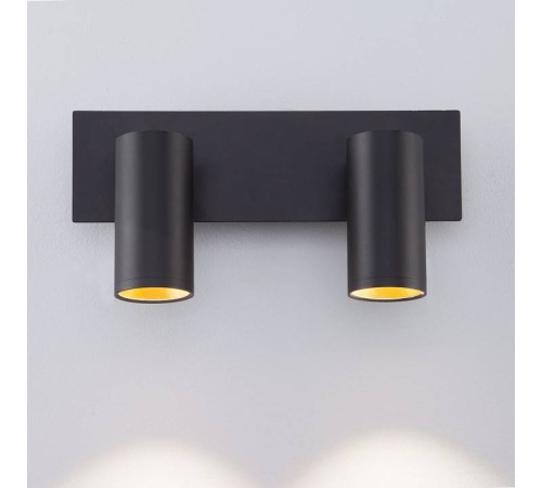 Бра Eurosvet Fleur 20066/2 LED черный/золото