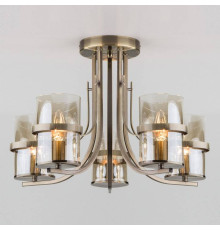 Потолочная люстра Eurosvet Coppa 60085/5 античная бронза