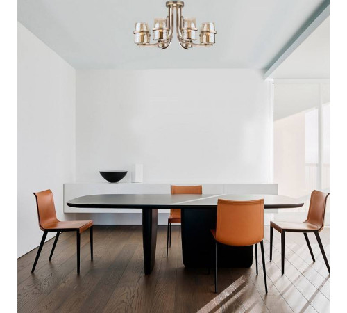 Потолочная люстра Eurosvet Coppa 60085/8 античная бронза