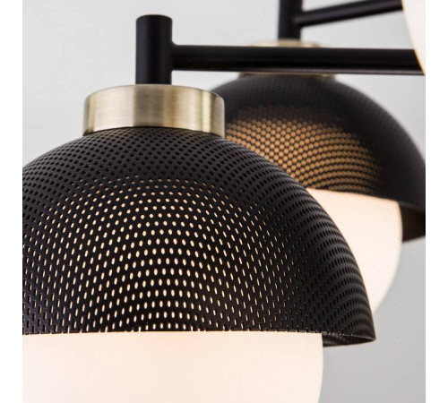 Люстра на штанге Eurosvet Nocciola 70106/6 черный