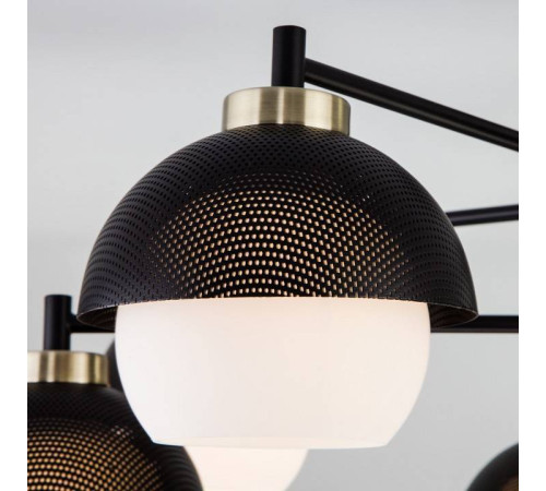 Люстра на штанге Eurosvet Nocciola 70106/6 черный