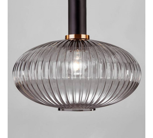 Подвесной светильник Eurosvet Bravo 50183/1 дымчатый