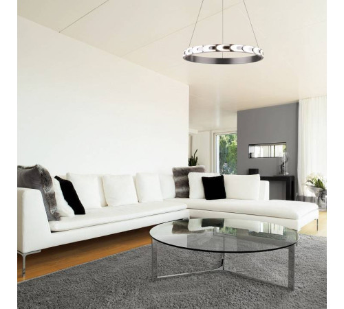 Подвесной светильник Eurosvet Chain 90164/1 сатин-никель 40W