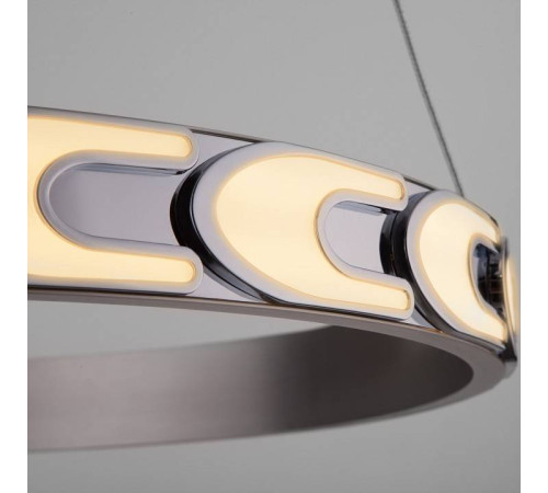 Подвесной светильник Eurosvet Chain 90164/1 сатин-никель 40W