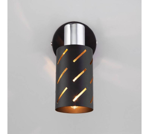 Бра Eurosvet Fente 20090/1 черный/хром