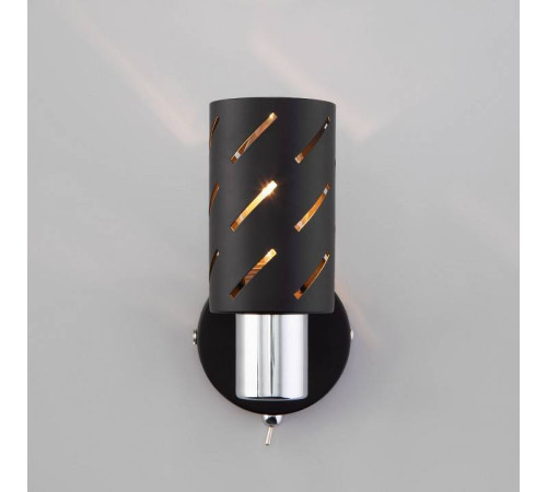 Бра Eurosvet Fente 20090/1 черный/хром