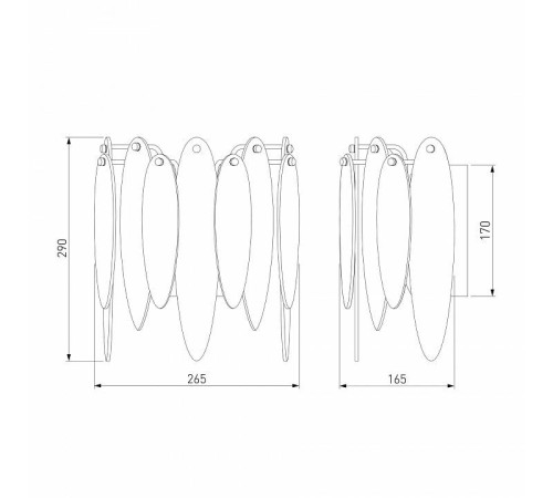 Накладной светильник Bogate's Canaria 326/1