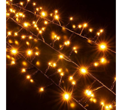 Гирлянда Нить Eurosvet Мишура 400-004 теплый белый