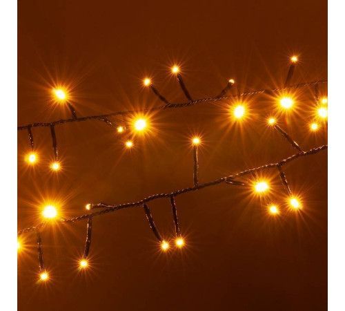 Гирлянда Нить Eurosvet Мишура 400-004 теплый белый