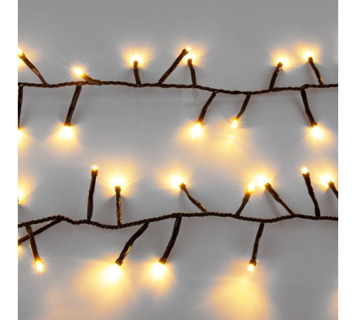 Гирлянда Нить Eurosvet Мишура 400-004 теплый белый